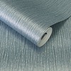Roma Metallic Texture Heavyweight Vinyl Wallpaper Steel Blue & Silver World of Wallpaper WOW098
