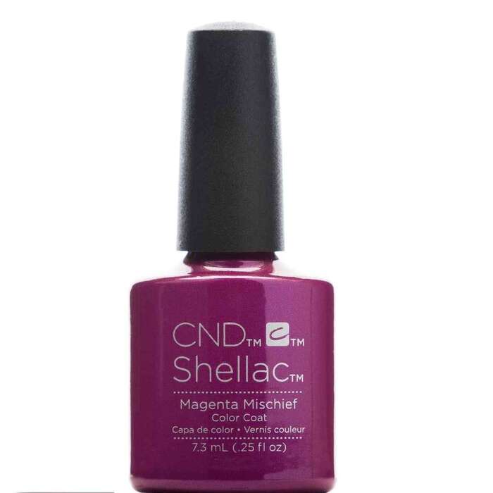 CND Shellac Gel Polish Magenta Mischief - 7. 3ml
