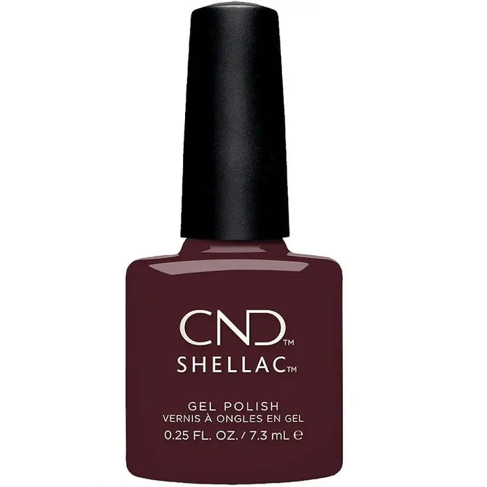 CND Shellac Gel Polish Black Cherry - 7. 3ml