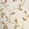 Lia Floral Trail Heavyweight Vinyl Wallpaper Red / Cotton Holden Opus 35173