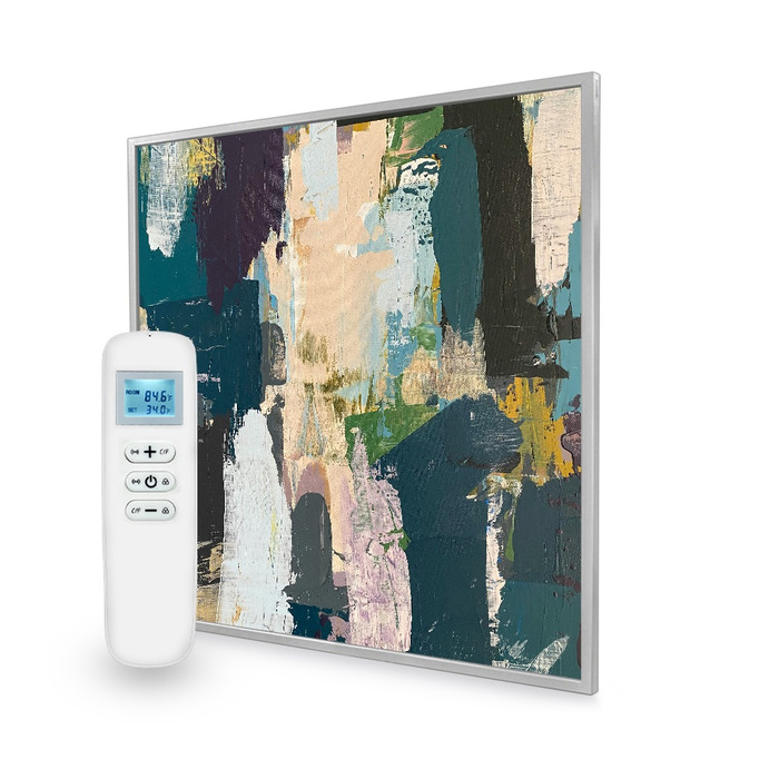 595x595 Classic Abstract Paint Picture Nexus Wi-Fi Infrared Heating Panel 350W - Electric Wall Panel Heater