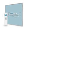 595x595 Life Is Beautiful Quote Nexus Wi-Fi Infrared Heating Panel 350W - Electric Wall Panel Heater