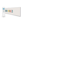 350W Good Vibes Ultraslim Quote Nexus Wi-Fi Infrared Heating Panel - Electric Wall Panel Heater
