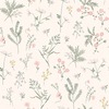 Laura Ashley Crosswell Wallpaper Coral Pink 118480