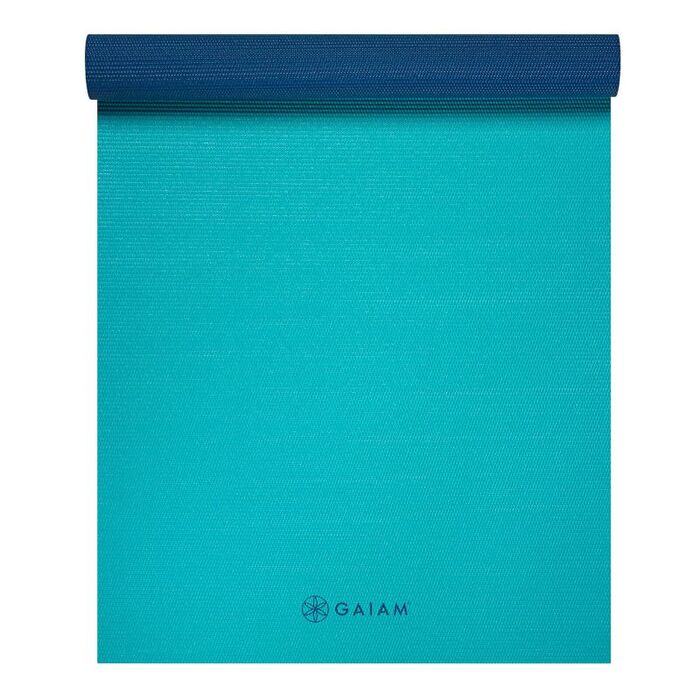 Gaiam Open Sea Double-sided Yoga Mat 4mm - Blue