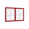 Tradition Double Door Outdoor Noticeboard