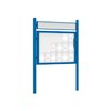 Premium Post Mounted Outdoor Noticeboard
