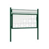 Premium Post Mounted Outdoor Noticeboard