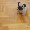 Lusso Venice Luxe Golden Oak Brushed & Oiled 20/6 mm Herringbone Engineered Wood Flooring