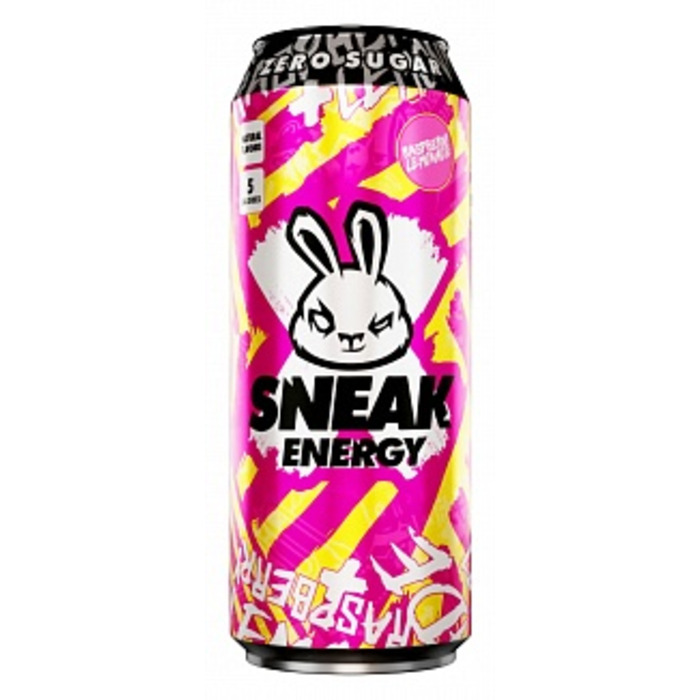 Sneak Energy Raspberry Lemonade (12 x 500ml)