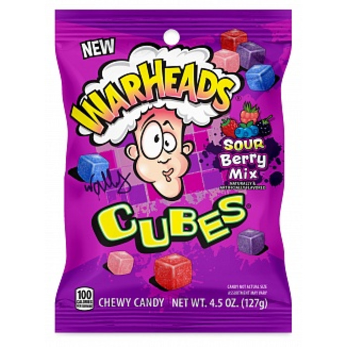 Warheads Cubes Sour Berry Mix 127g *USA*