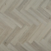 Icona Herringbone 6. 5mm Arctic Silver Luxury Vinyl Click Flooring