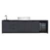 BeefEater 6 Burner Cabinex Premium Outdoor Kitchen with Proline Roaster Barbecue and Fridge