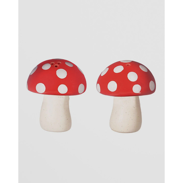 Magic Mushroom Salt & Pepper Set [D]