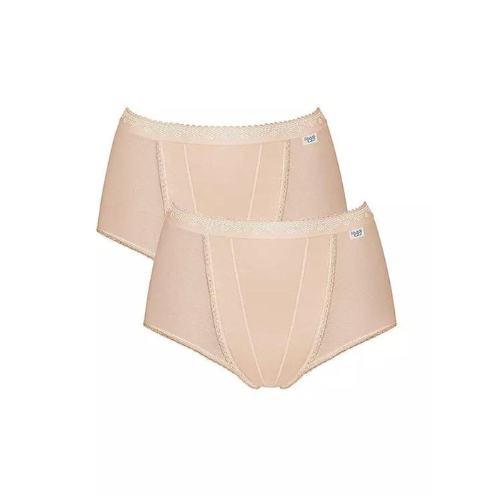Sloggi Light Control Maxi Brief 2 Pack - Skin - L - 14
