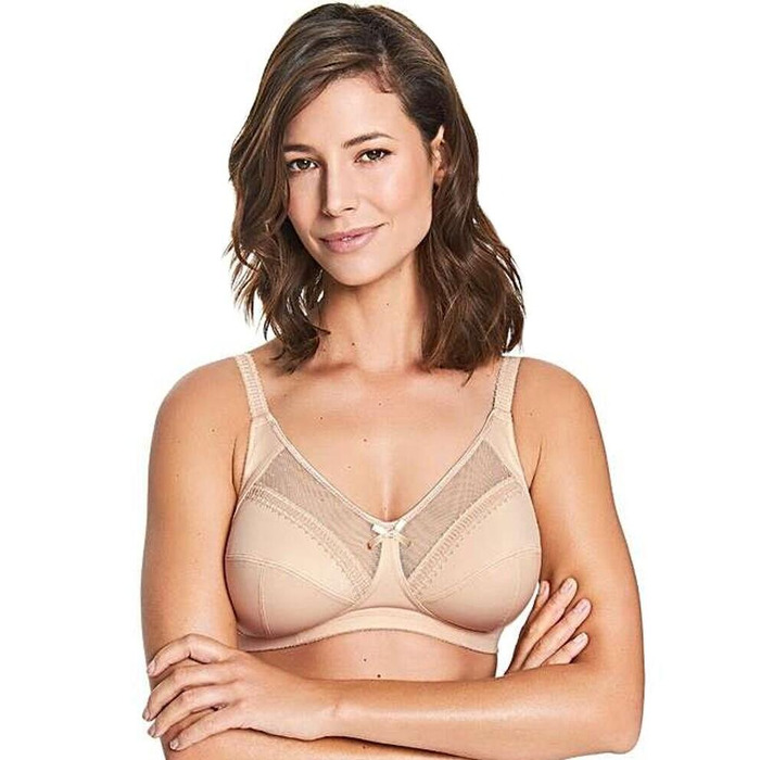 Royce Charlotte Non Wired Support Bra - Skin - 32FF