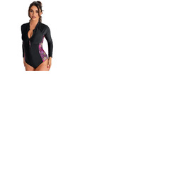 Pour Moi Energy Long Sleeved Zip Swimsuit
