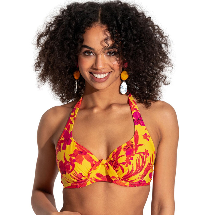 Pour Moi Heatwave Halter Bikini Top