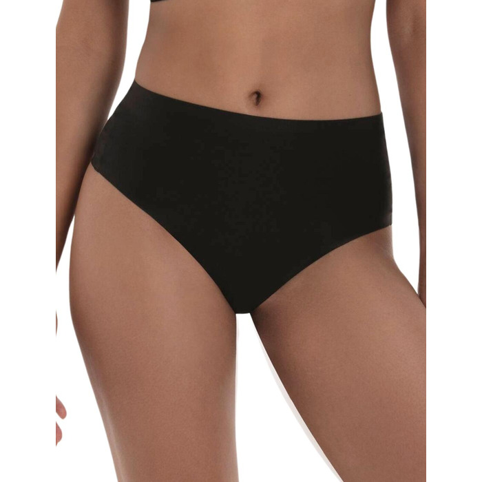 Anita Essential High Waist Thong - Black - S/M