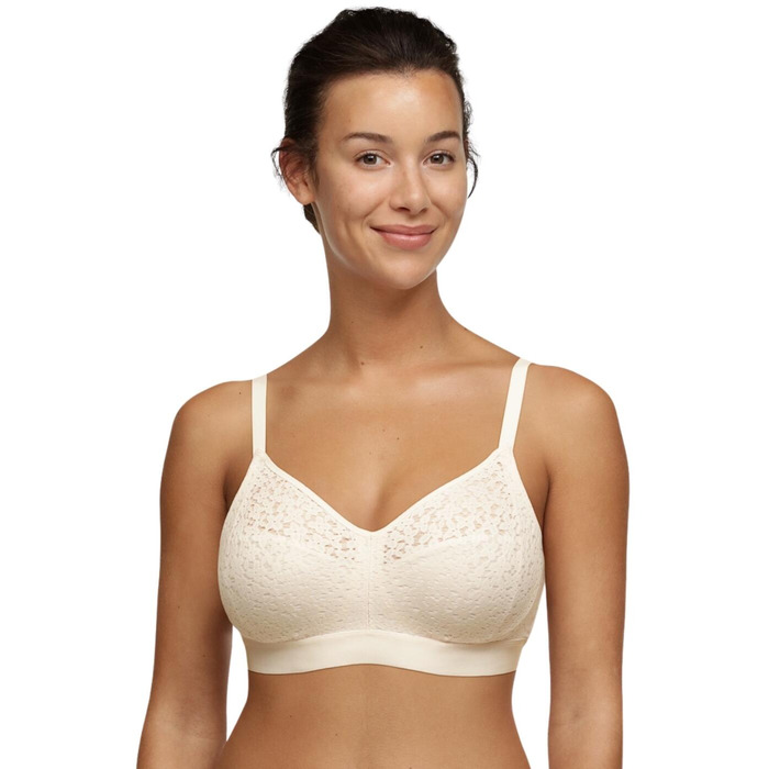Chantelle Norah Non Wired Support Bra - Pearl - 40FF