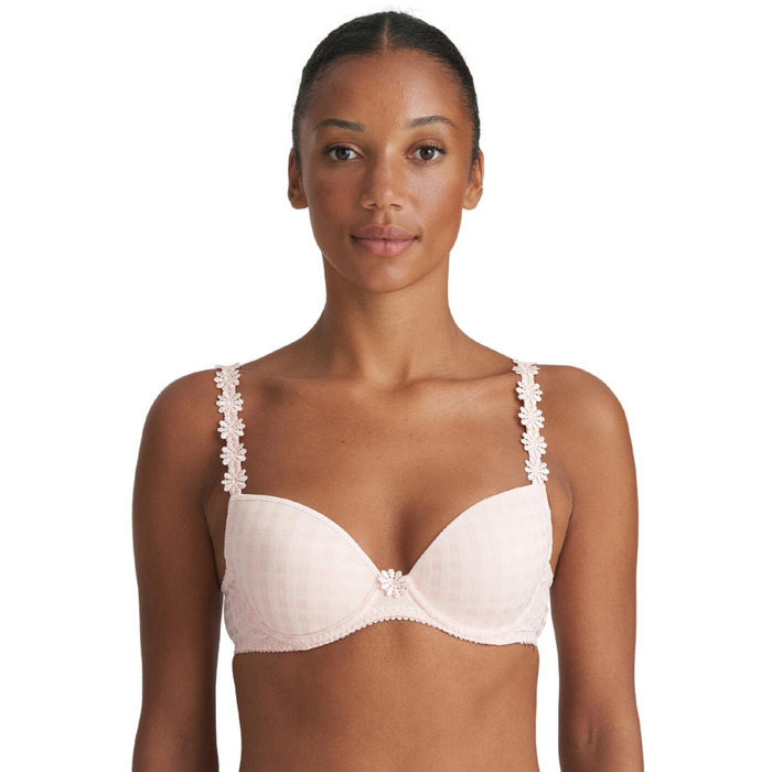Marie Jo Avero Padded Plunge Bra - Pearly Pink - 38E