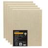 Exerz 24x30cm Linen Stretched Canvas 5pk 1. 7cm 280GSM