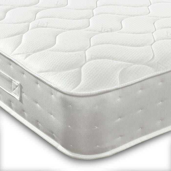 Starlight Beds 22cm Deep Handle with Memory foam and 1000 Pocket Spring Mattress - 2ft6 Small Single Mattress (75cm by 190cm)
