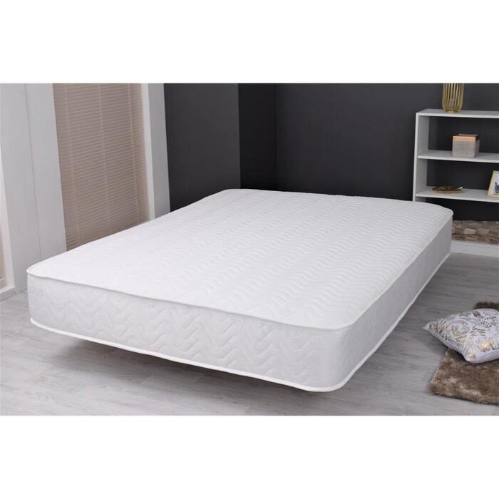 Starlight Beds™ | Quilted Sprung Memory Foam Mattress - 2ft6 by 5ft9 Shorty Mattress (75cm by 175cm)