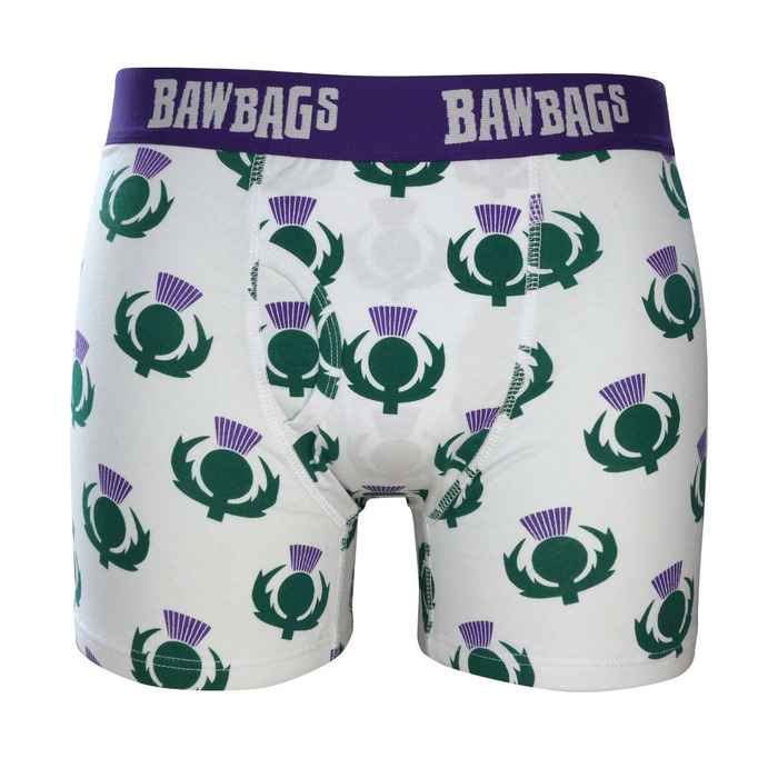 Bawbags Thistle Cotton Boxer Shorts XS