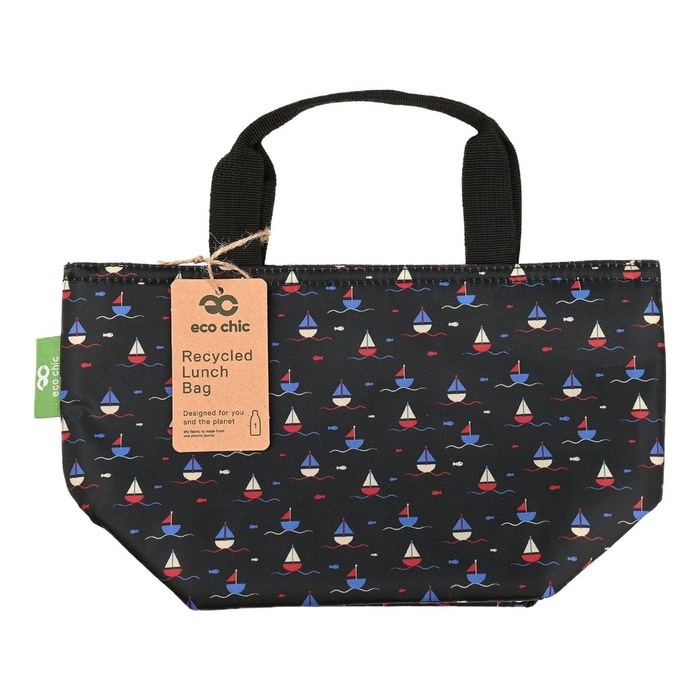Eco Chic Lightweight Foldable Lunch Bag Yachts