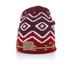 It's a Dog's Life Canmore Beanie Fairisle Canmore Burgundy/ Red