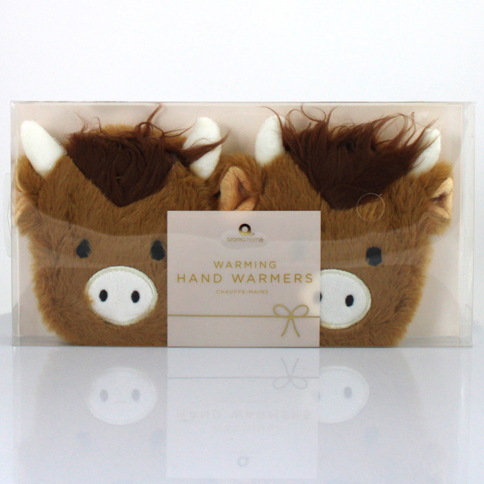 Aroma Home Highland Cow Hand Warmers Set of 2