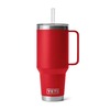 Yeti Rambler Straw Mug 42oz Rescue Red