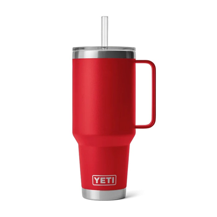 Yeti Rambler Straw Mug 42oz Rescue Red
