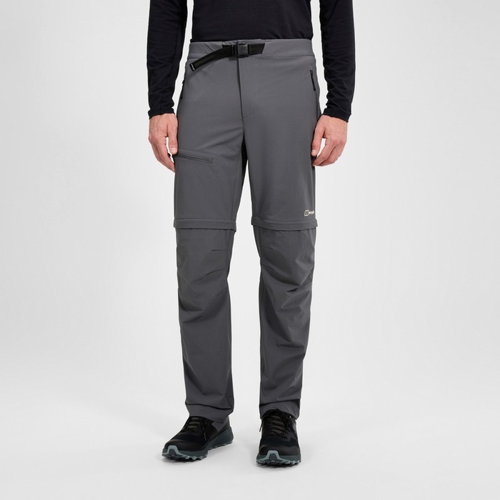 Berghaus Men's Trail-Explorer Zip Off Pants Grey 30 inch
