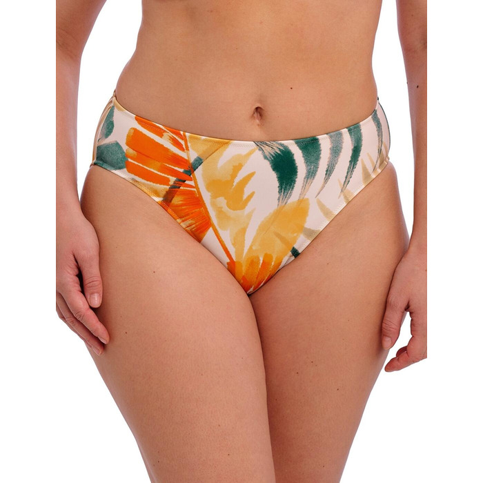 Fantasie Maya Bay Mid Rise Bikini Brief - Warm Sunset - 2XL - 18