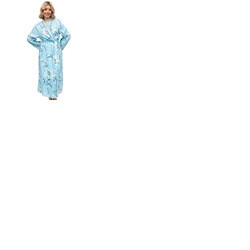Cyberjammies Madelyn Floral Print Long Dressing Gown