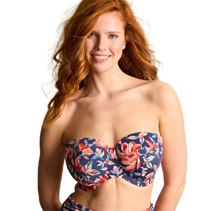 Panache Liliflora Ashley Bandeau Bikini Top