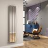 ELEGANT 1600x300mm Designer Chrome Vertical Flat Panel Column Radiator