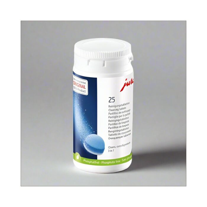 Jura 3-Phase Cleaning Tablets 25 Pack