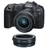 Canon EOS R8 Mirrorless Camera with RF 24-50mm f/4. 5-6. 3 IS STM Lens with EF-EOS R mount adapter
