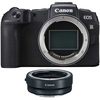 Canon EOS RP Mirrorless Camera Body with EF-EOS R mount adapter