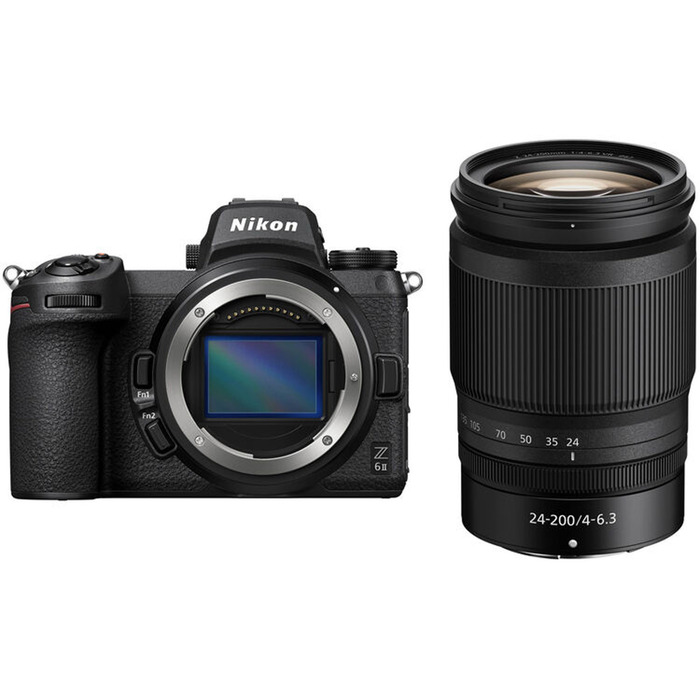 Nikon Z6 II Mirrorless Camera with Z 24-200mm f/4-6. 3 VR Lens