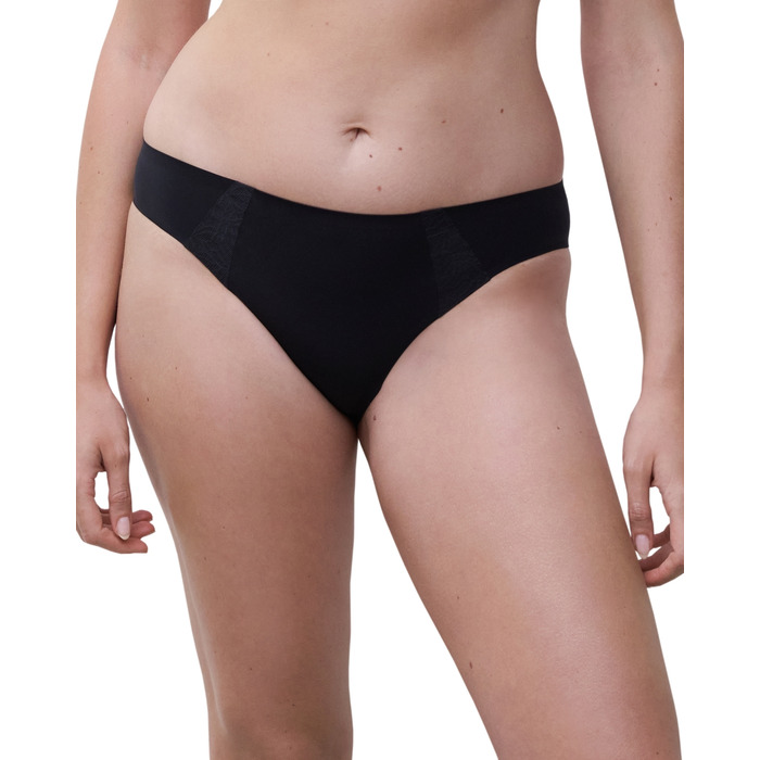 Chantelle Pure Lace Brief - Black - L - 14