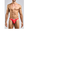Justin+Simon Classic Peach Skin Tanga Thong XSJ03