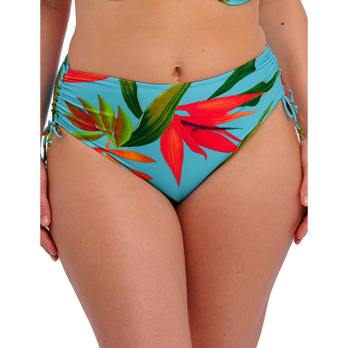 Fantasie Pichola High Waist Bikini Brief - Aqua - M - 12