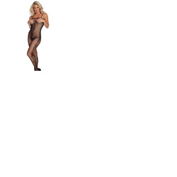 Yiliama Fishnet Floral Bodystocking