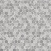 Hexara Tile Wallpaper Grey Holden 89401