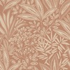 Sahara Leaf Wallpaper Burnt Orange Crown M1783
