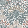 William Morris At Home Garden Wallpaper Dusty Blue 140493